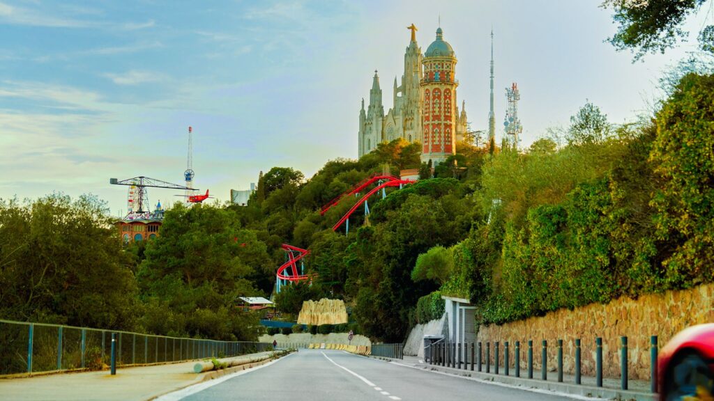 tibidabo skyline