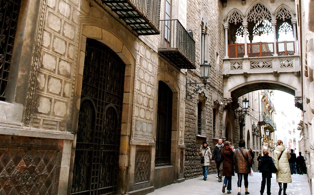 barrio gotico de barcelona