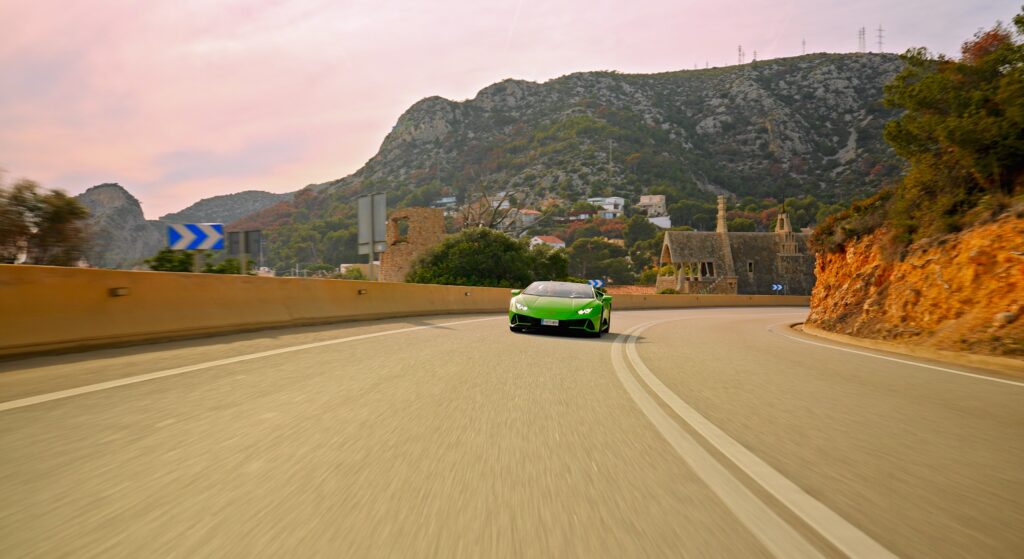 conducir un lamborghini en barcelona