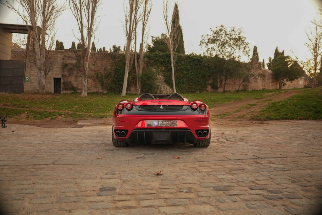 ferrari rojo f430 spyder