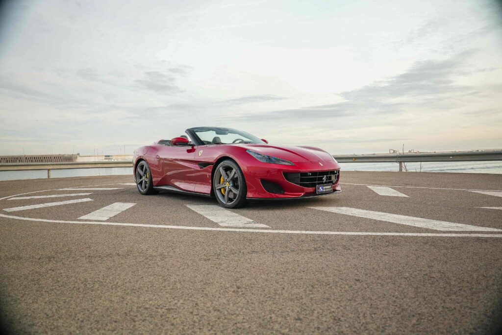 ferrari portofino rouge location