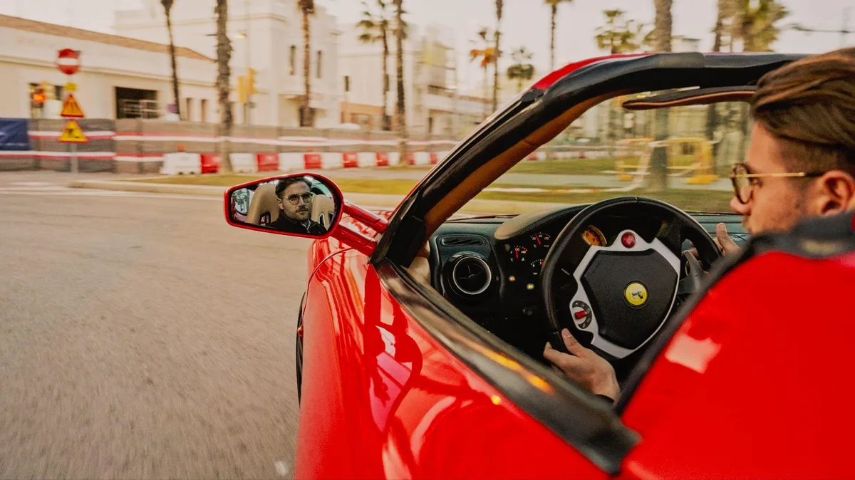 ferrari f430 rouge cabriolet en location