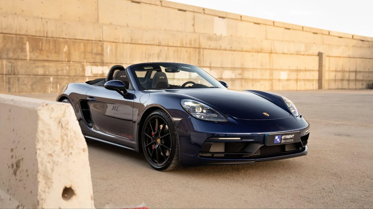 porsche 718 boxster nardo parcourt barcelone